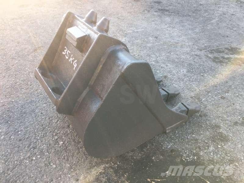 Volvo 390mm - attache VOLVO 1,5 Tonnes Lopaty