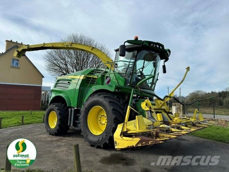 John Deere 8400 Zāles smalcinātāji