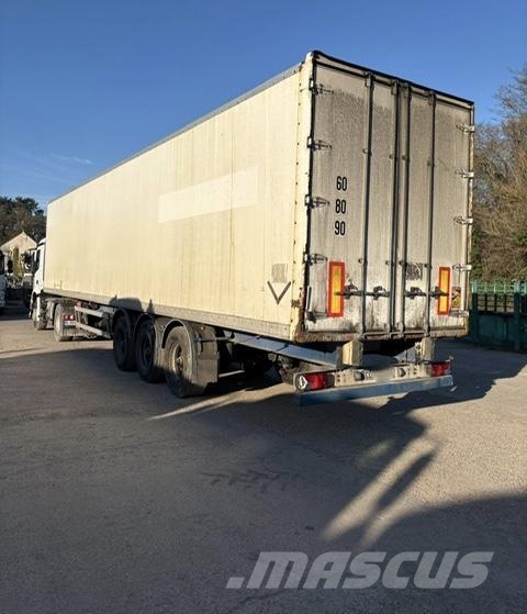 Asca caisse souple 3 ess. Semirremolques de carrocería de cajas