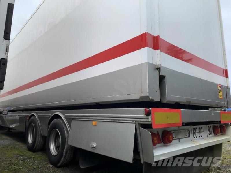 Fruehauf FOURGON PODIUM 32T Semi-trailer med fast kasse
