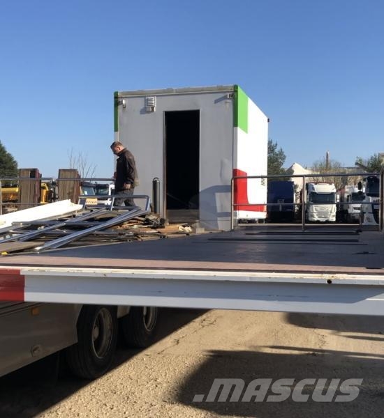 Fruehauf FOURGON PODIUM 32T Semi-trailer med fast kasse