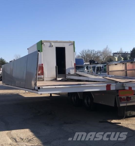 Fruehauf FOURGON PODIUM 32T Semi-trailer med fast kasse