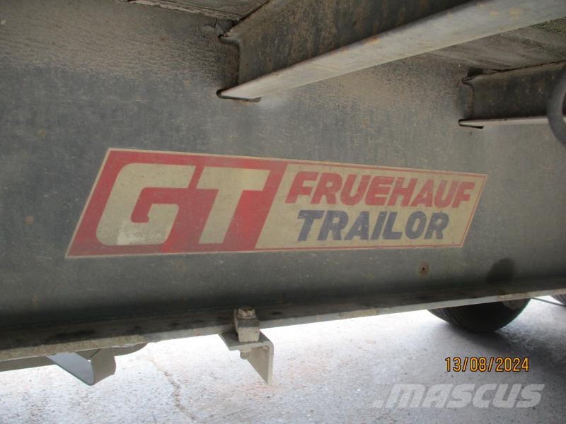 General Trailer 3 essieux Semi-trailer med lad/flatbed