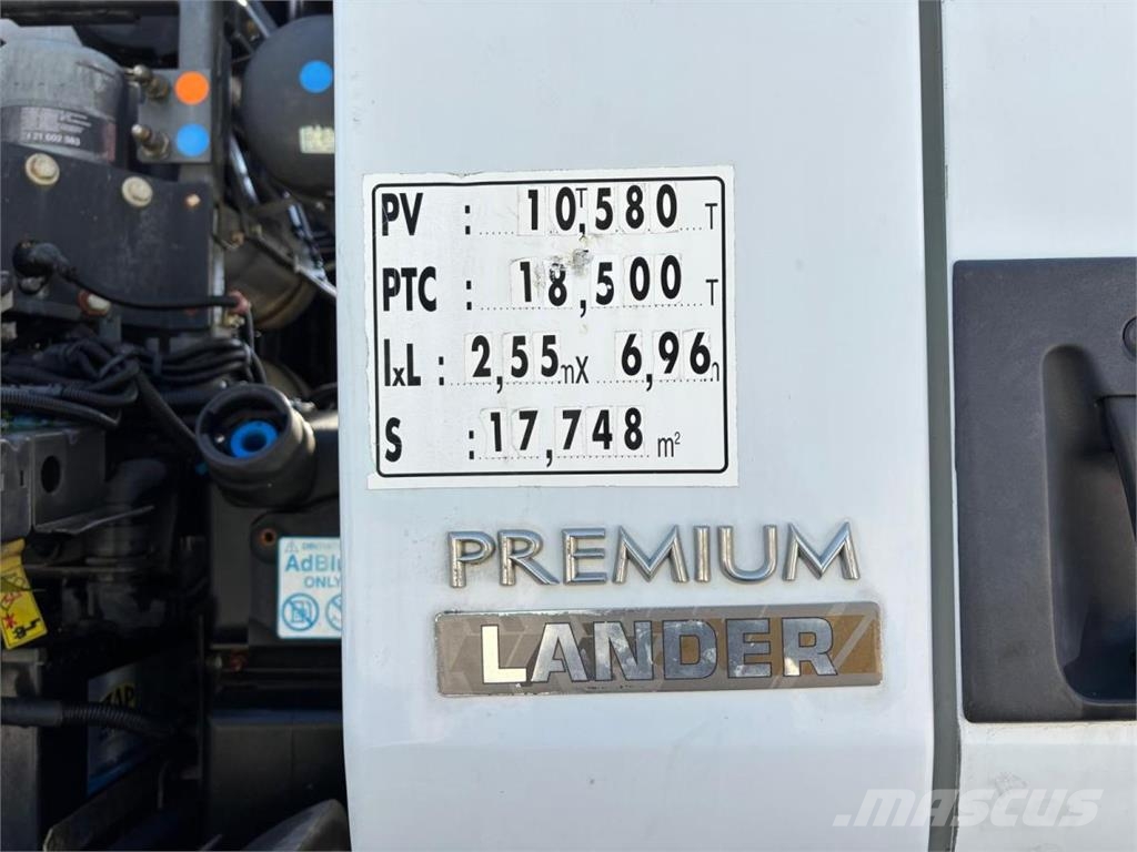 Renault PREMIUM LANDERV 280 dxi Уборочные машины