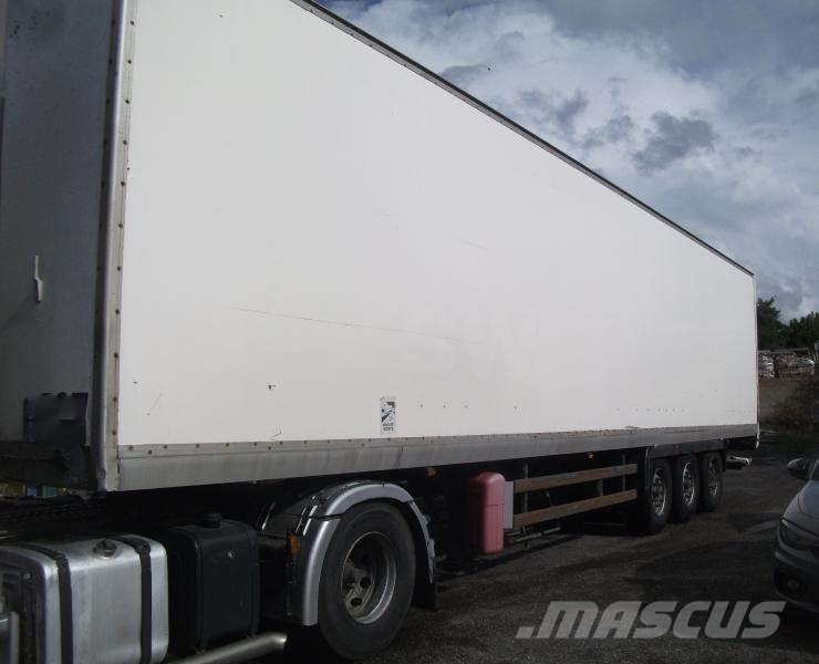 Samro fourgon + HAYON PALFINGER Box body semi-trailers