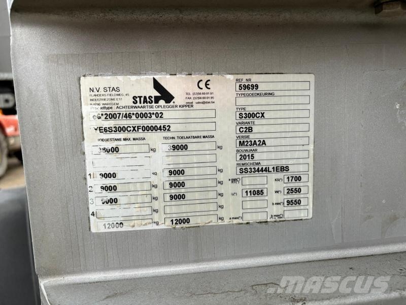 Stas S300CX Kippladerauflieger