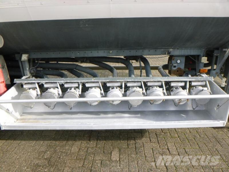 Trailor Fuel tank alu 39.8 m3 / 9 comp セミトレーラータンカー