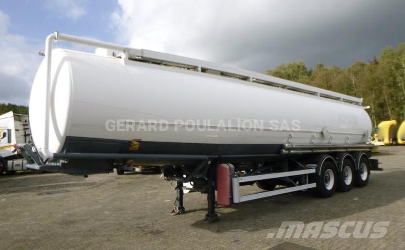 Trailor Fuel tank alu 39.8 m3 / 9 comp 罐體半拖車