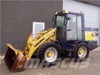 Hanomag 15F Gumikerekes homlokrakodók