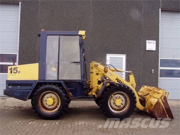 Hanomag 15F Gumikerekes homlokrakodók