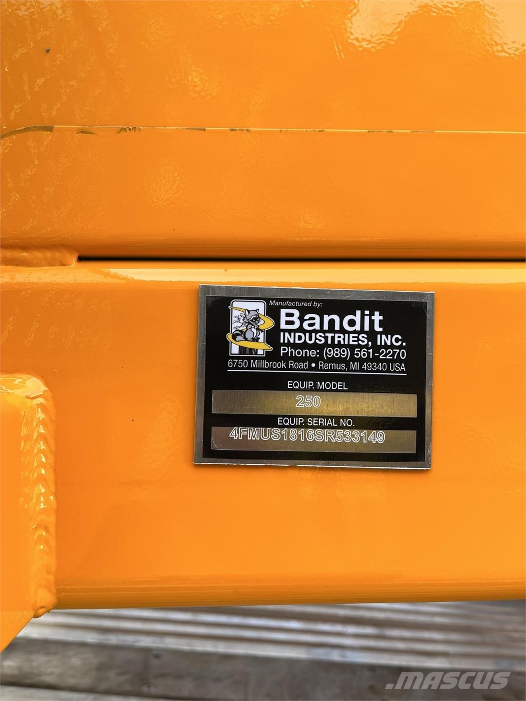 Bandit 250XP Masini de tocat lemn