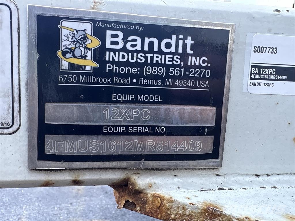 Bandit INTIMIDATOR 12XPC Holzhäcksler