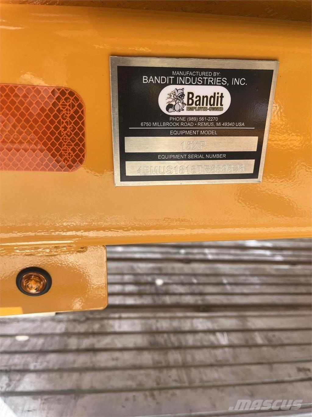 Bandit INTIMIDATOR 15XP Haketuskoneet