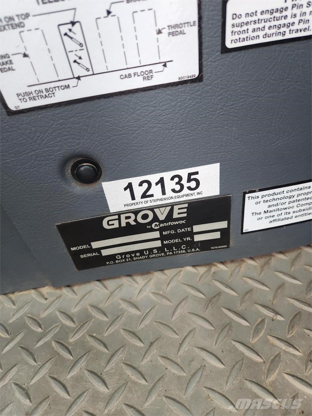 Grove GRT655L Ruw terrein kranen