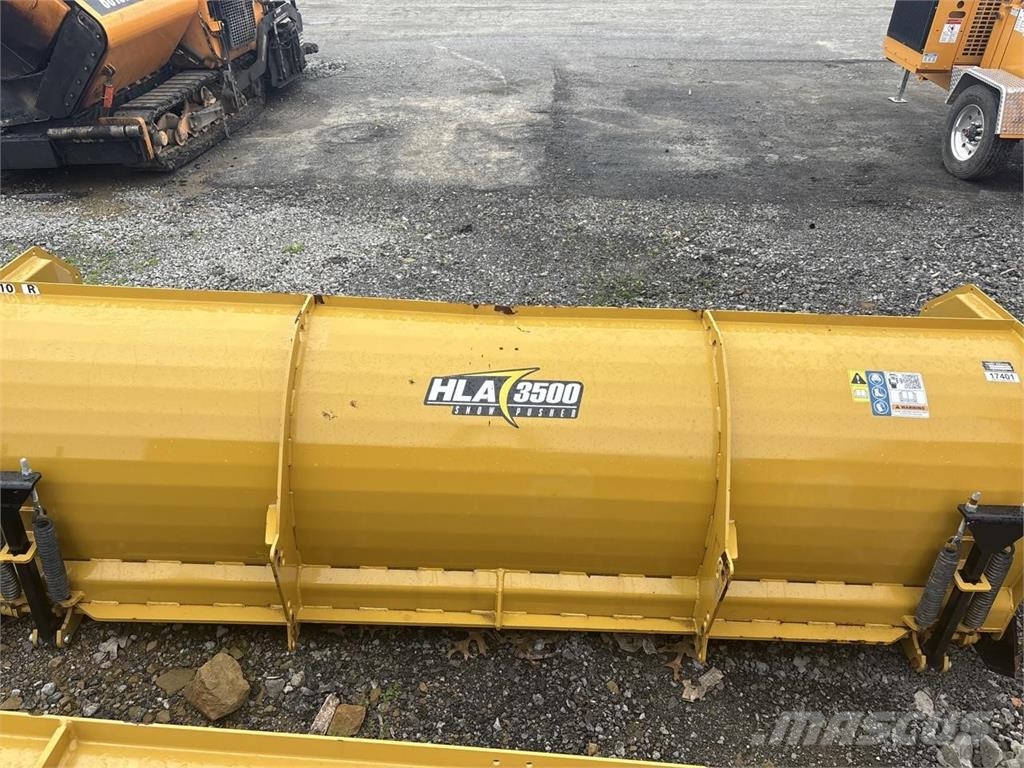 HLA 10' SNOW PUSHER Kar küreme biçaklari