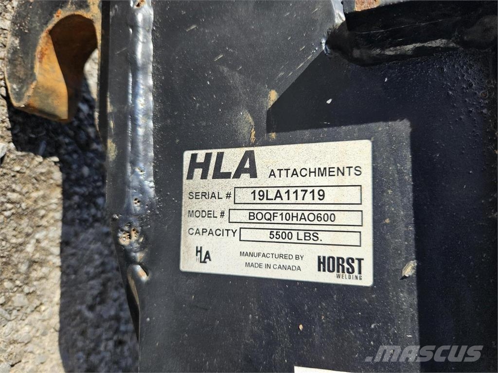 HLA Q FIT TO SKIDSTEER Schnellwechsler