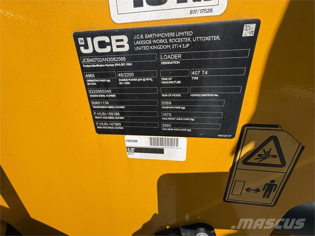 JCB 407 Hjullastare