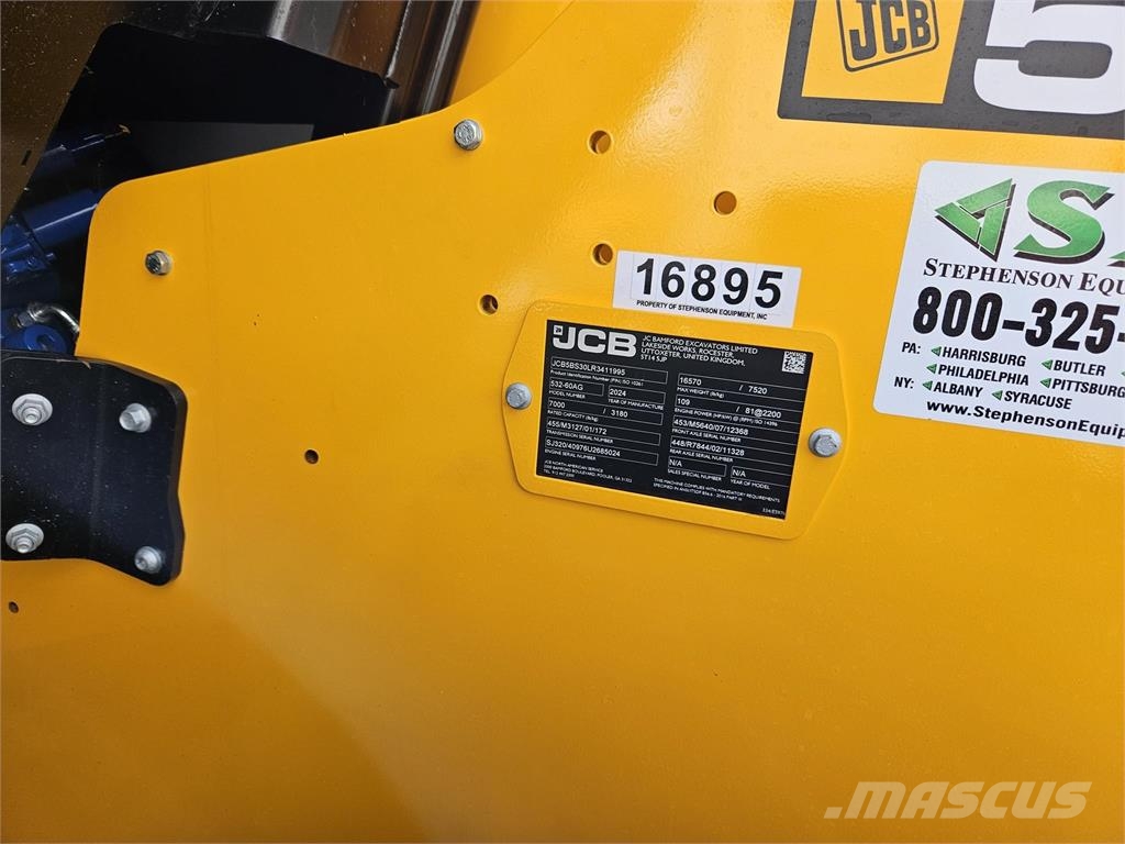 JCB 532-60 AGRI Teleskooplaadurid