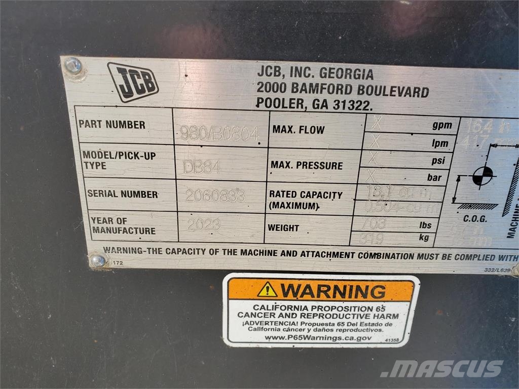 JCB 980/B0804 Gradbeništvo - drugo