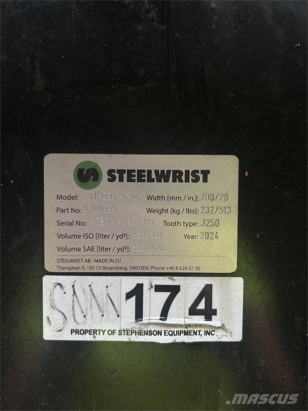 Steelwrist 28 DIGGING BUCKET Будтехніка - Інші