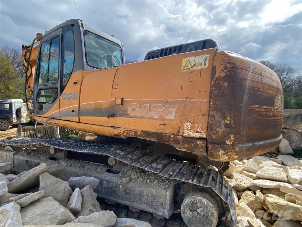 CASE CX240 Excavadoras sobre orugas