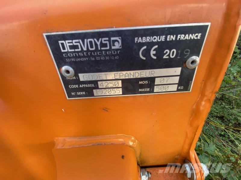 DESVOY GODET EPANDEUR 2M50 Skuffer