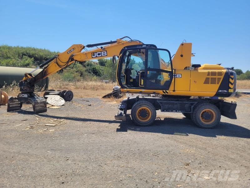 JCB JS 175W مناولات المخلفات / مناولات صناعية