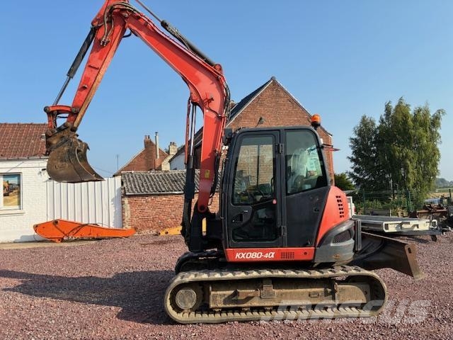 Kubota KX080-4 حفارات صغيرة أقل من 7 طن (حفارات صغيرة)
