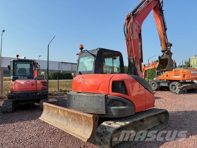 Kubota KX080-4 حفارات صغيرة أقل من 7 طن (حفارات صغيرة)