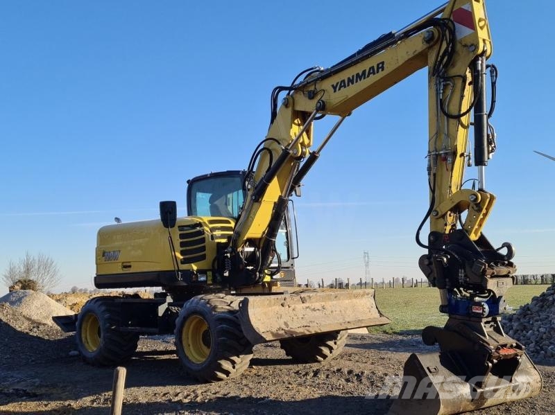 Yanmar B 110 W 휠 굴삭기