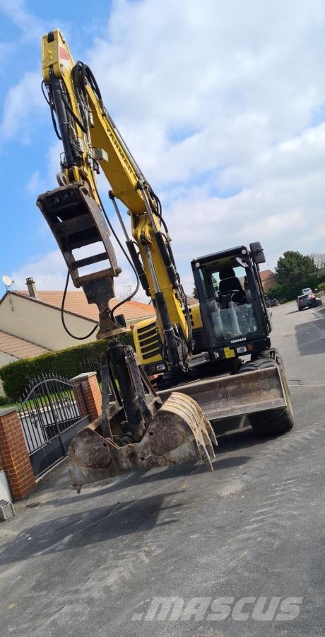 Yanmar B 110 W 휠 굴삭기
