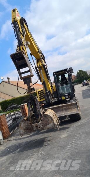 Yanmar B 110 W Колёсные экскаваторы