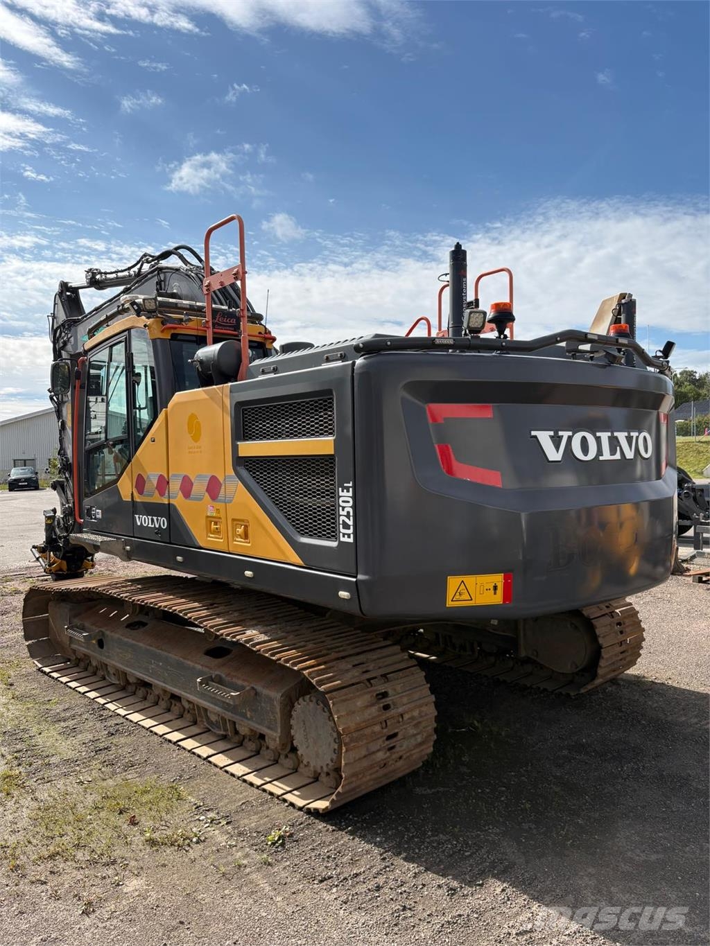 Volvo EC250EL Kāpurķēžu ekskavatori