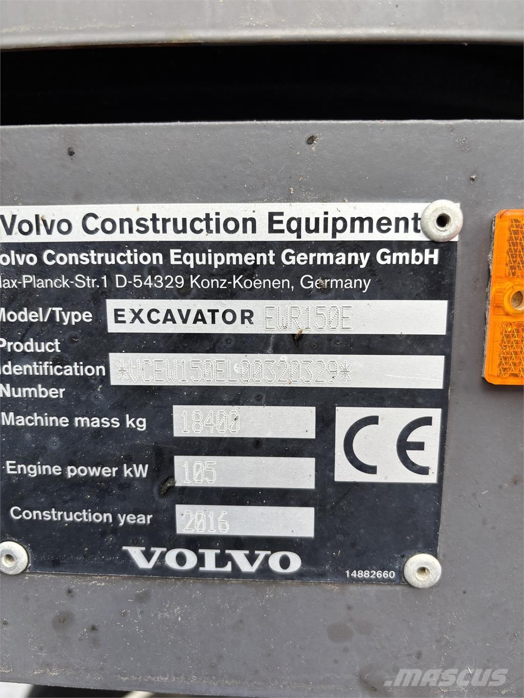 Volvo EWR150E Hjulgravere