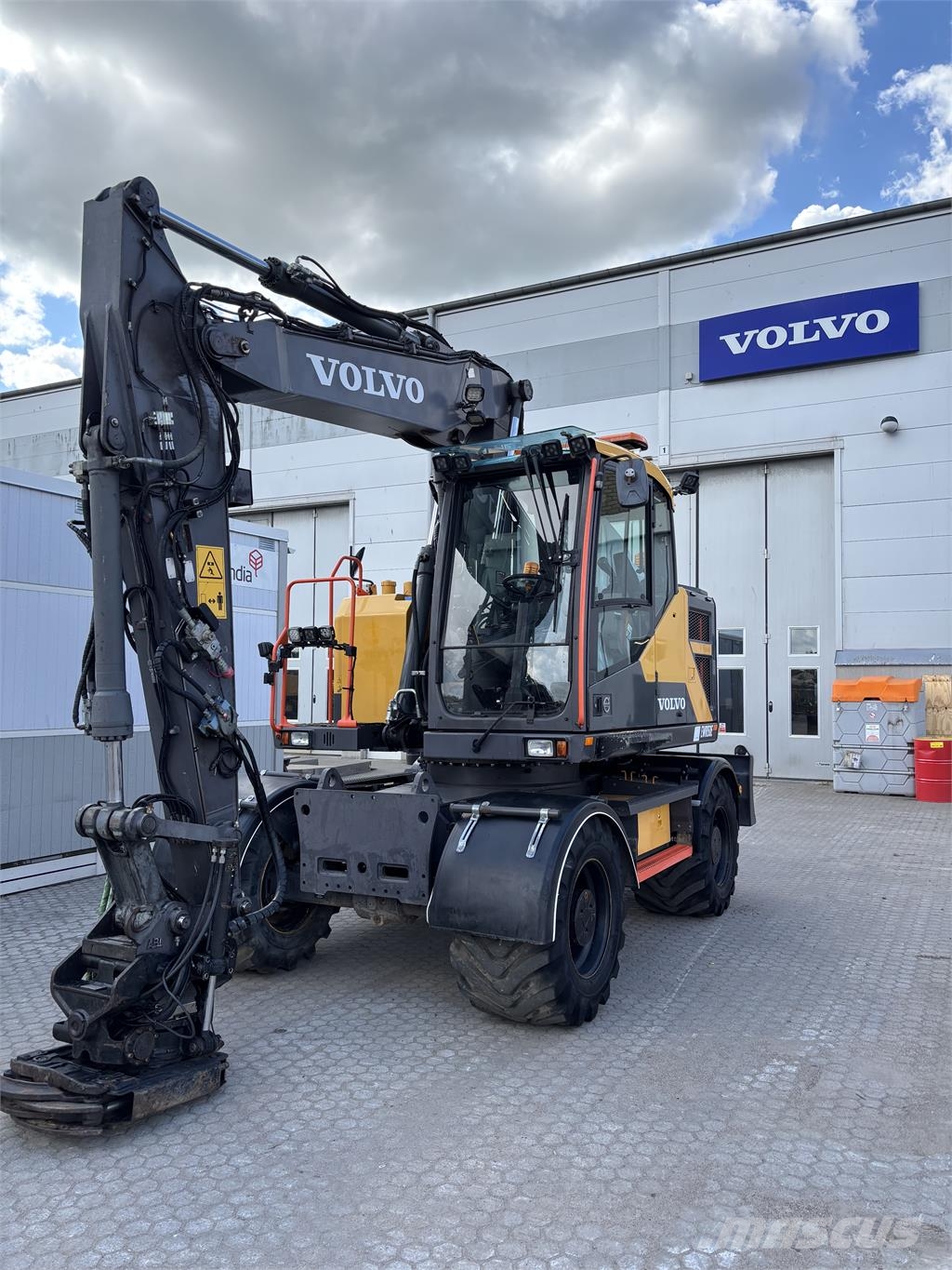 Volvo EWR150E Hjulgravere