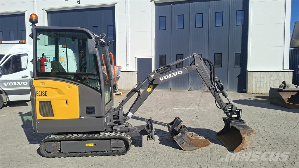 Volvo EC18E حفارات صغيرة أقل من 7 طن (حفارات صغيرة)