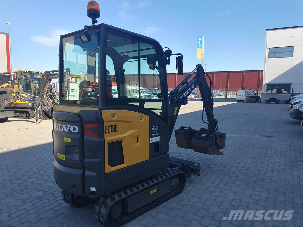 Volvo EC18E حفارات صغيرة أقل من 7 طن (حفارات صغيرة)