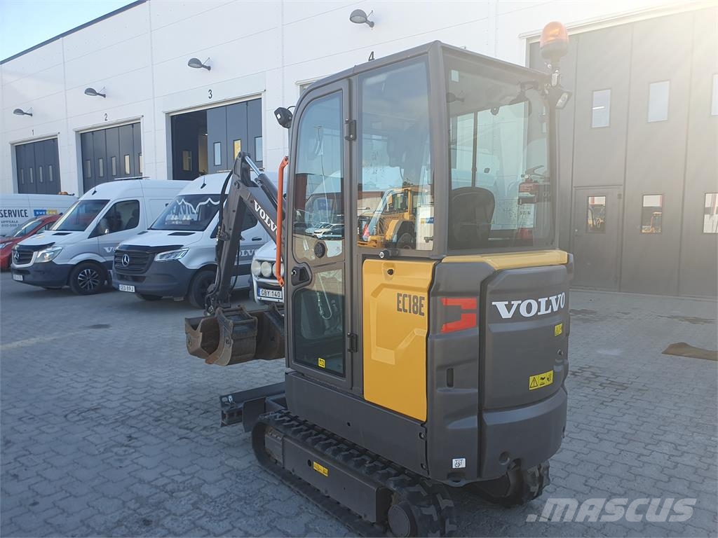 Volvo EC18E حفارات صغيرة أقل من 7 طن (حفارات صغيرة)