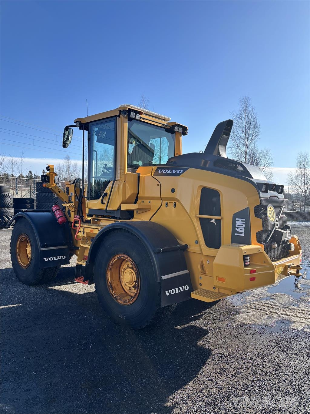 Volvo L60H Gumikerekes homlokrakodók