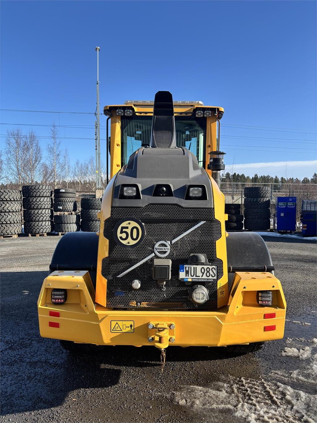 Volvo L60H Gumikerekes homlokrakodók