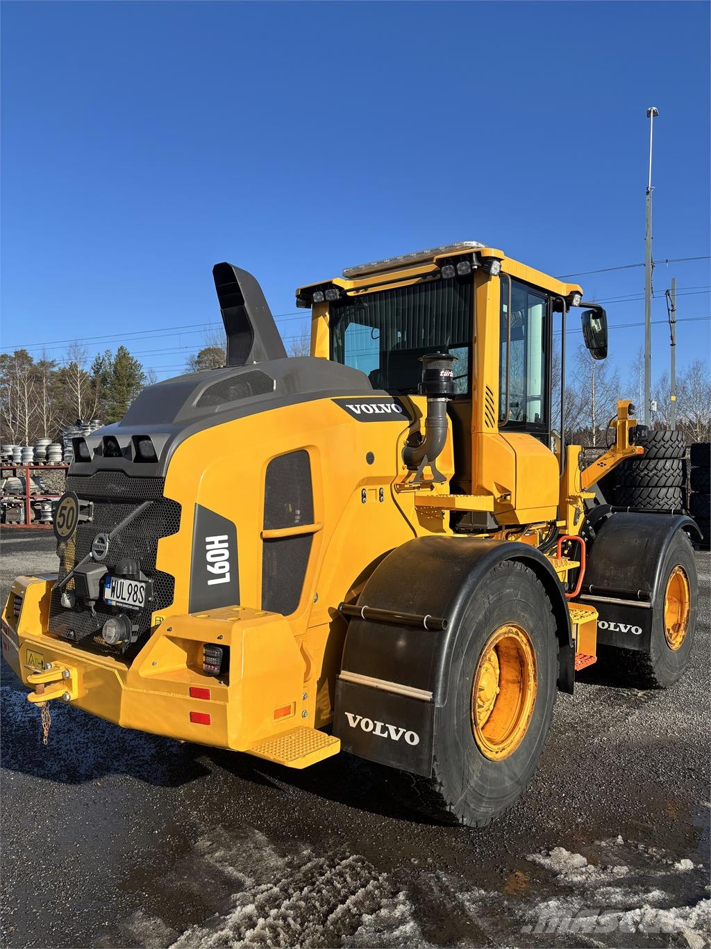Volvo L60H Gumikerekes homlokrakodók