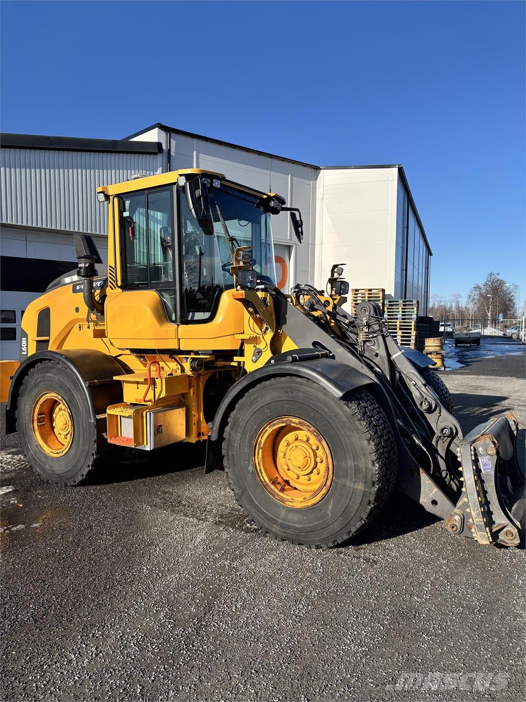 Volvo L60H Gumikerekes homlokrakodók