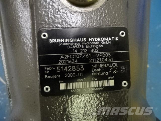 Mecalac 12MX Hydraulpump Hydraulics