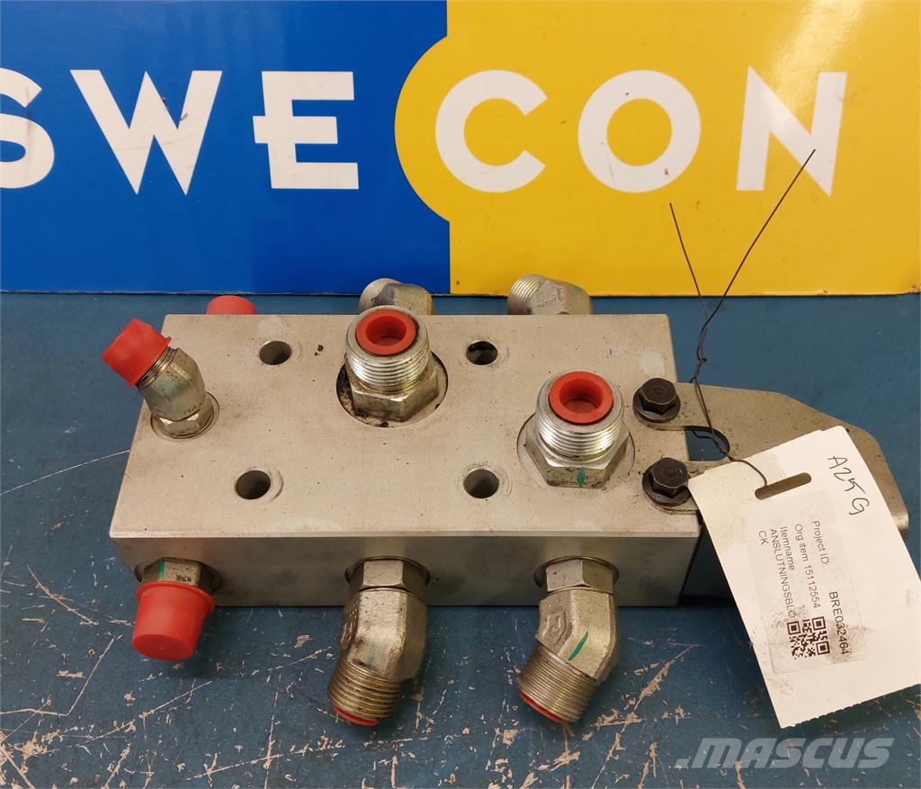 Volvo A25G ANSLUTNINGSBLOCK 軸