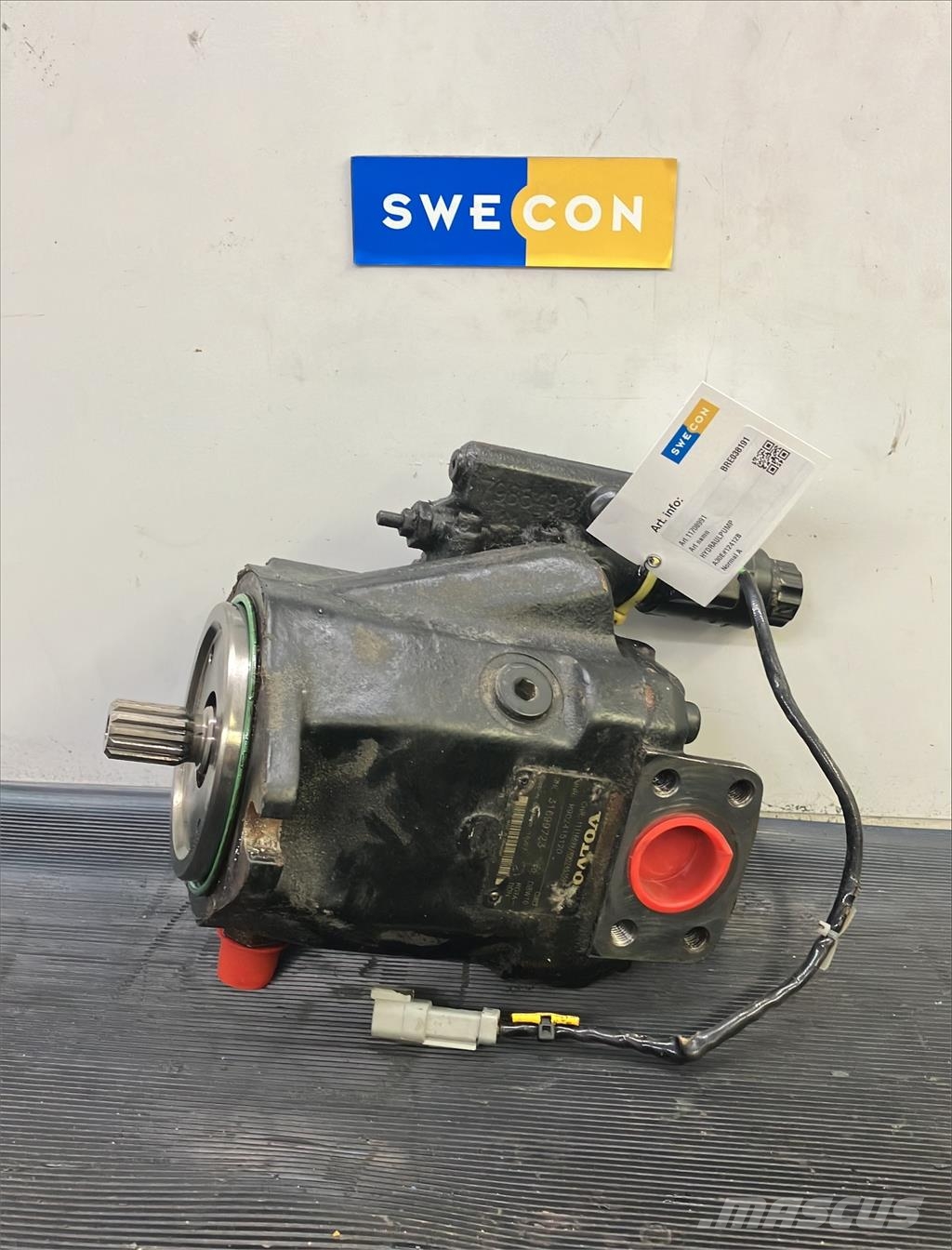 Volvo A30E HYDRAULPUMP Hidraulika
