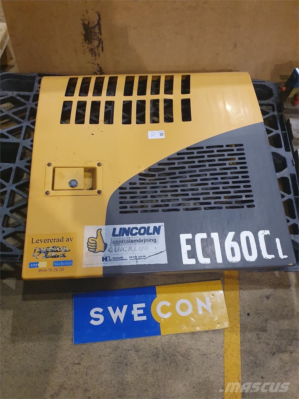 Volvo EC160CL DÖRR シャーシ及びサスペンション