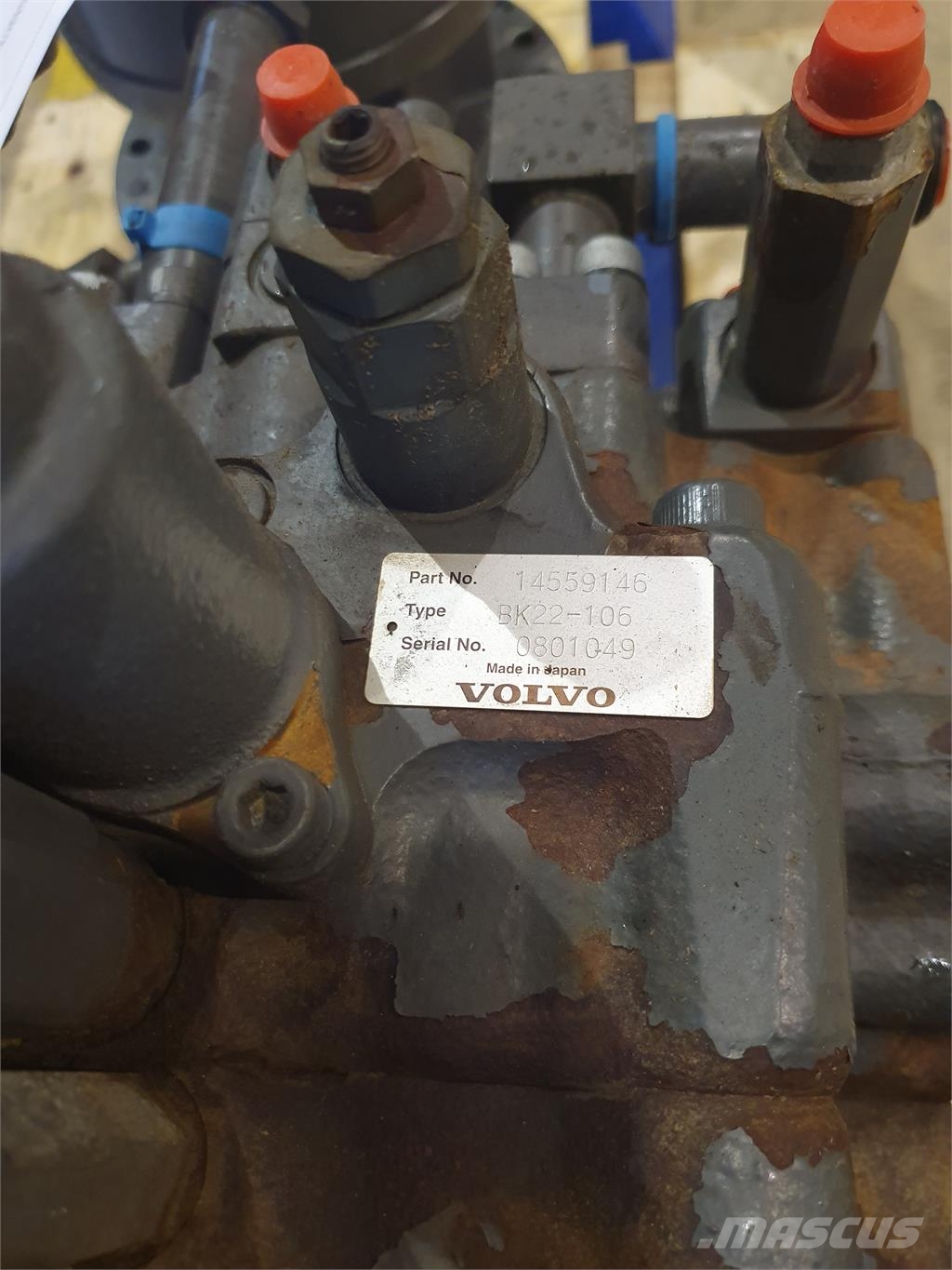 Volvo EC160CL KONTROLLVENTIL Hidravlika