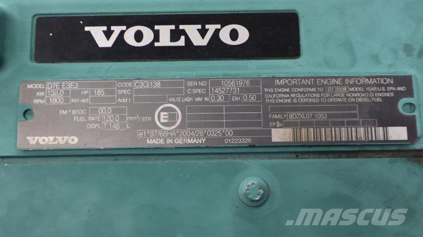 Volvo EC240CL MOTOR محركات