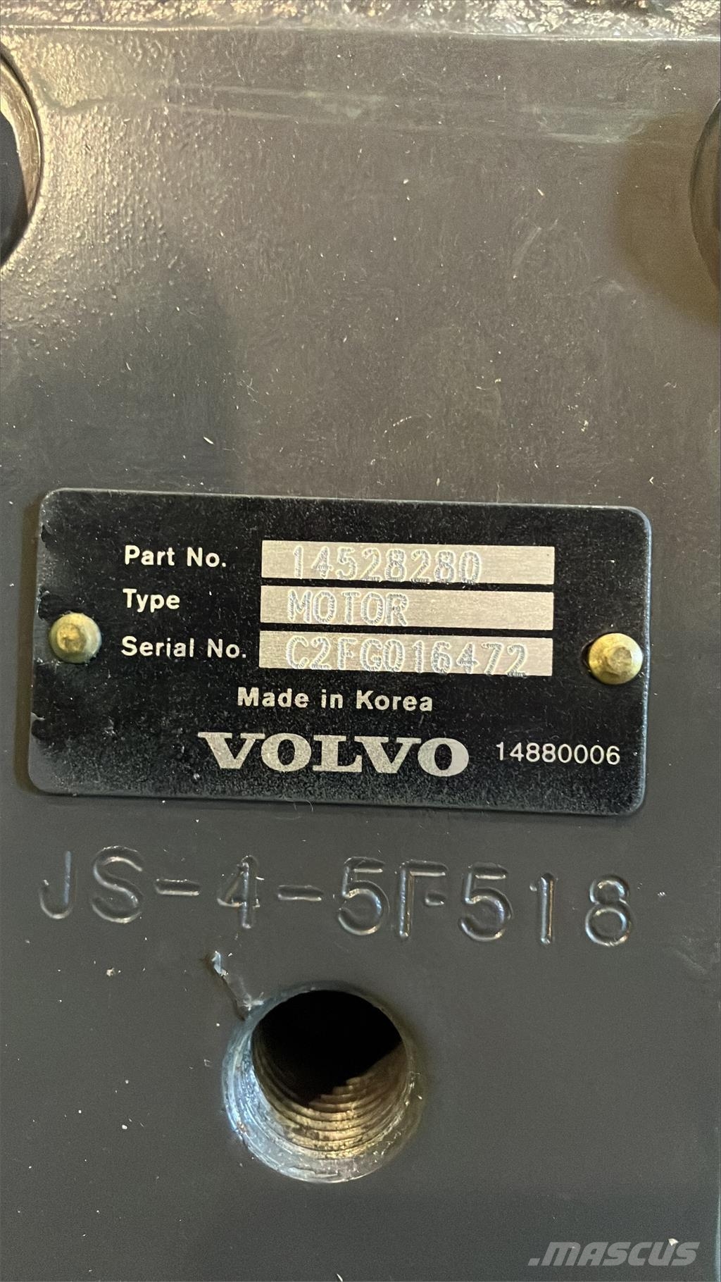 Volvo EC290CL DRIVENHET Šasija i vešenje