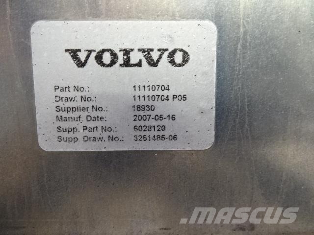Volvo EC290CL LADDLUFTKYLARE Radijatori